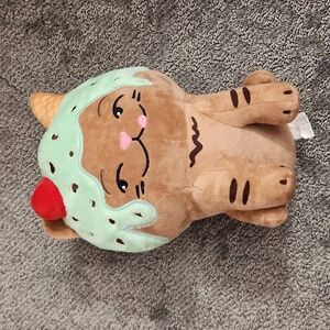 Moriah Elizabeth ME Plush Eustace Kitty Cat Ice Cream Stuffy Mint Chocolate Chip